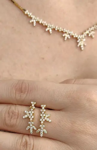 ÇİÇEK MODEL 14 AYAR SET ST000001-2-3 - Görsel 2