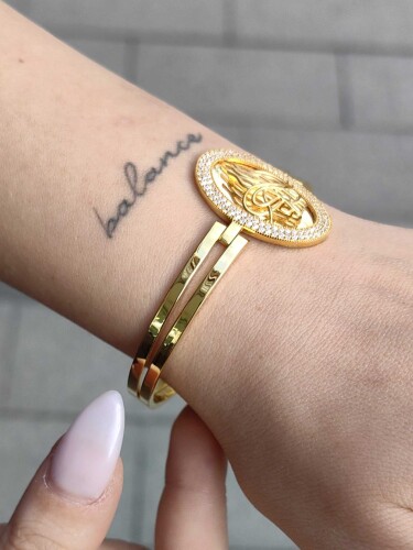 14 AYAR TUĞRALI MODEL TARZ KELEPÇE - Görsel 2