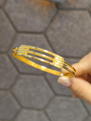 8 AYAR AJDA MODEL KABURGA TARZ ALTIN KELEPÇE - Görsel 2