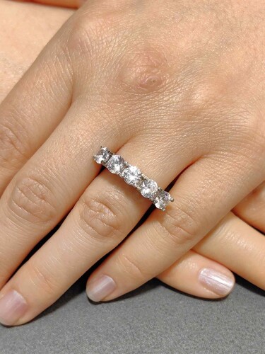 14 AYAR ÖZEL TASARIM BEŞTAŞ ALTIN YÜZÜK - Görsel 2