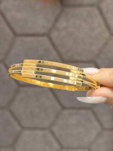 8 AYAR AJDA MODEL TARZ ALTIN KABURGA KELEPÇE - Görsel 2