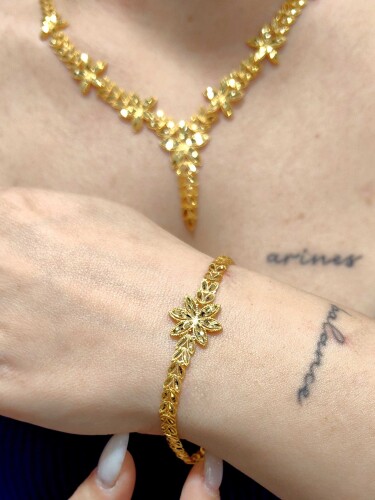 22 AYAR BAŞAK MODEL SÖZ NİŞAN GÜNDELİK SET TAKIMI SET00406-407-408 - Görsel 2