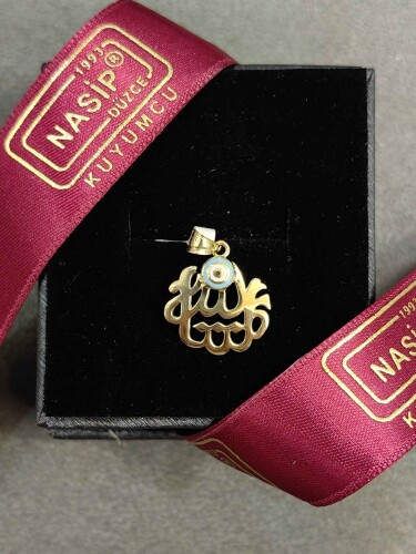 14 AYAR DUA MODEL ALTIN KOLYE UCU KLU00394 - Görsel 2