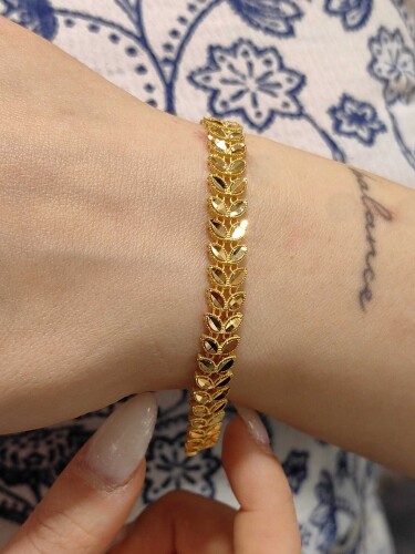 22 AYAR BAŞAK MODEL TARZ ALTIN BİLEKLİK - Görsel 2