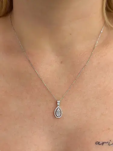 BAGET ALTIN KOLYE 8 AYAR - Görsel 3