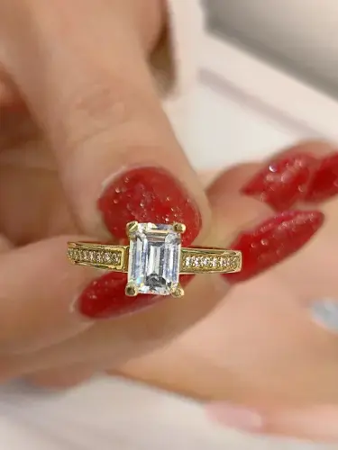 BAGET ALTIN YÜZÜK - Görsel 2