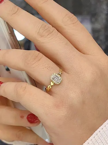 BAGET ALTIN YÜZÜK - Görsel 2