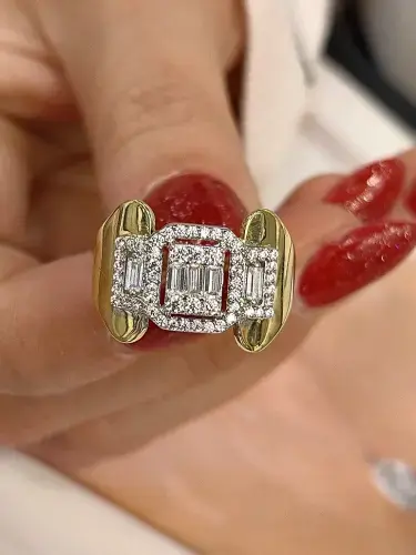 BAGET ALTIN YÜZÜK - Görsel 2