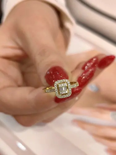 BAGET ALTIN YÜZÜK - Görsel 2