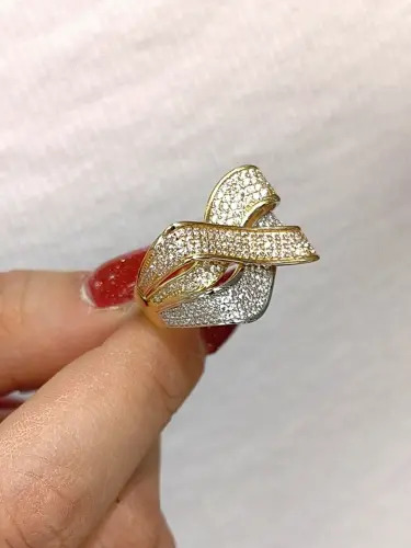 14 AYAR TASARIM FANTAZİ ALTIN YÜZÜK - Görsel 4