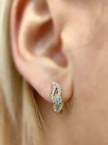 FANTAZİ ALTIN KÜPE - Görsel 2