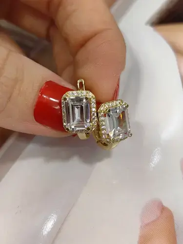 FANTAZİ ALTIN KÜPE - Görsel 2