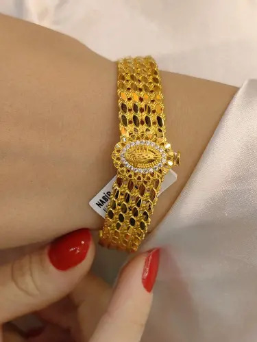 TUĞRALI KELEPÇE ALTIN 14 AYAR - Görsel 2