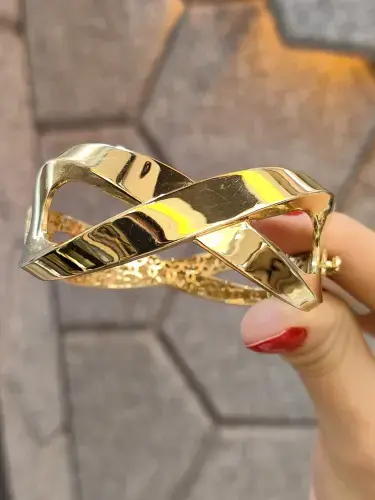 TARZ KELEPÇE ALTIN 14 AYAR - Görsel 2