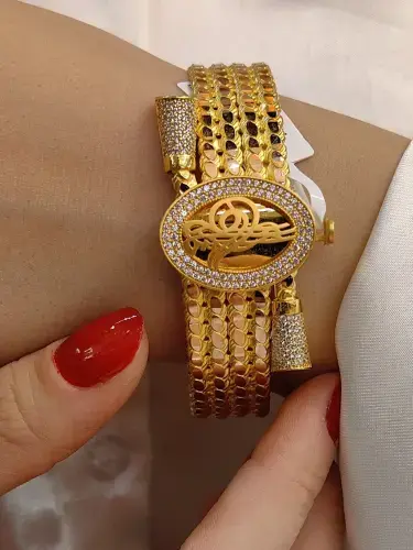 TUĞRALI KELEPÇE ALTIN 8 AYAR - Görsel 2